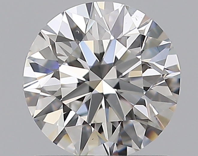 0.9 CaratF-VS2 EX Cut Round Diamond
