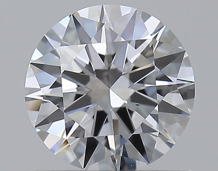 0.75 CaratE-VVS1 EX Cut Round Diamond