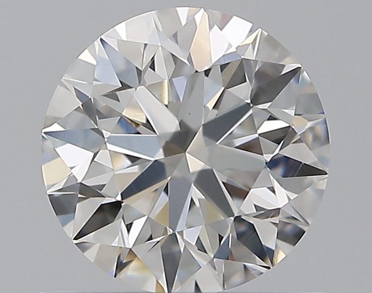 0.76 CaratF-VS1 EX Cut Round Diamond