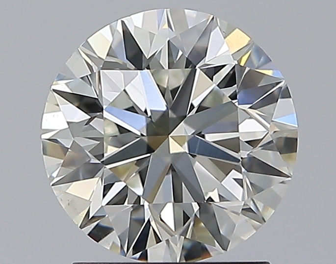 1.7 CaratI-SI1 EX Cut Round Diamond