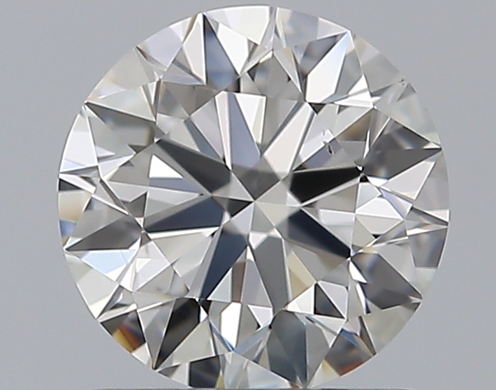 0.96 CaratH-VS2 EX Cut Round Diamond