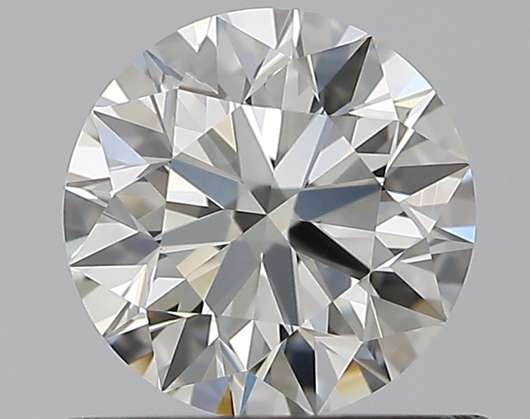 0.72 CaratJ-VS1 EX Cut Round Diamond
