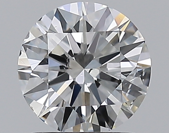 1.02 CaratF-SI1 EX Cut Round Diamond