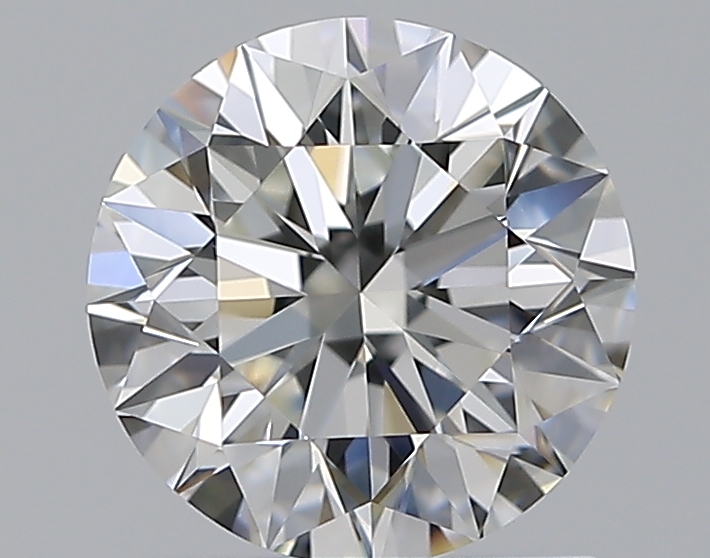 1.25 CaratH-VVS2 EX Cut Round Diamond