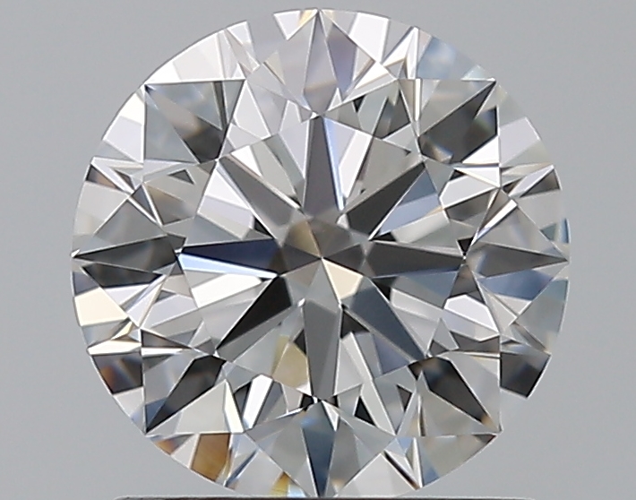 1.23 CaratE-VVS1 EX Cut Round Diamond