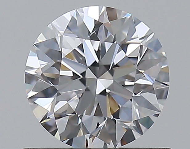 0.66 CaratD-IF EX Cut Round Diamond