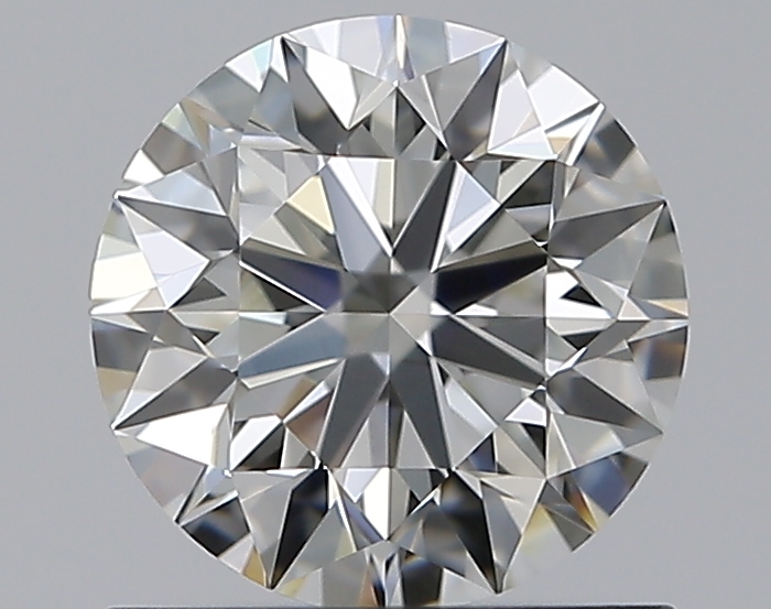 0.9 CaratJ-VS2 EX Cut Round Diamond