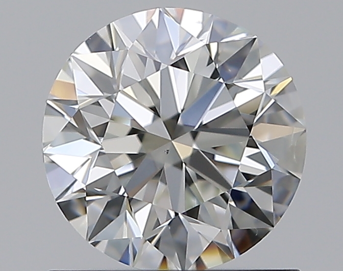 0.9 CaratI-SI1 EX Cut Round Diamond