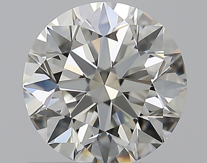 0.7 CaratJ-VS1 EX Cut Round Diamond
