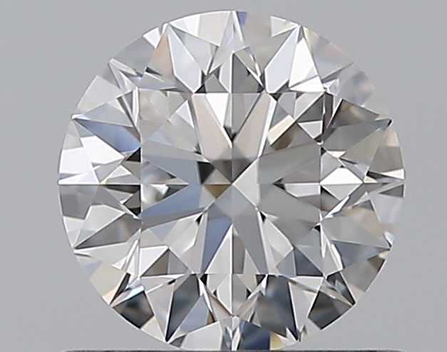 0.76 CaratD-VVS1 EX Cut Round Diamond