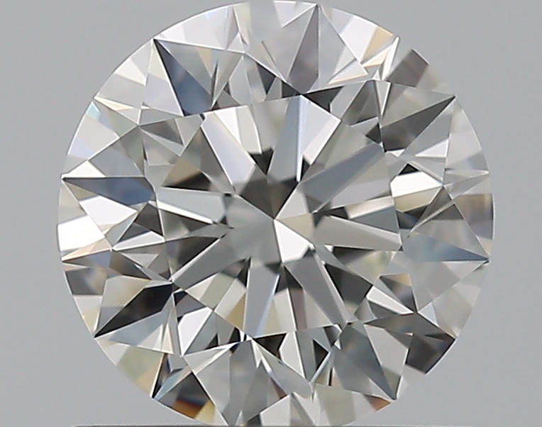 0.91 CaratH-VVS2 EX Cut Round Diamond