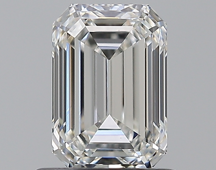 1 CaratH-VS1 - Cut Emerald Diamond