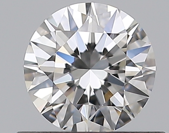 0.5 CaratE-VVS1 EX Cut Round Diamond