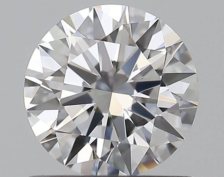 0.79 CaratE-VVS1 EX Cut Round Diamond