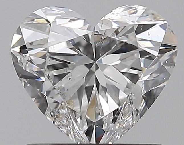 0.97 CaratF-SI2 - Cut Heart Diamond