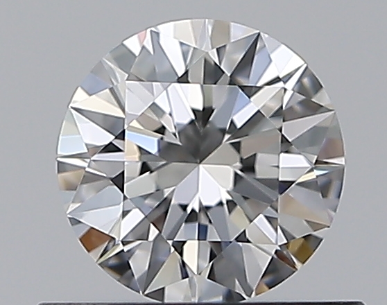 0.5 CaratF-VVS2 EX Cut Round Diamond