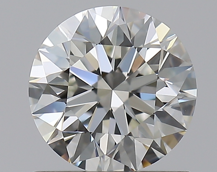 0.9 CaratJ-VS1 EX Cut Round Diamond