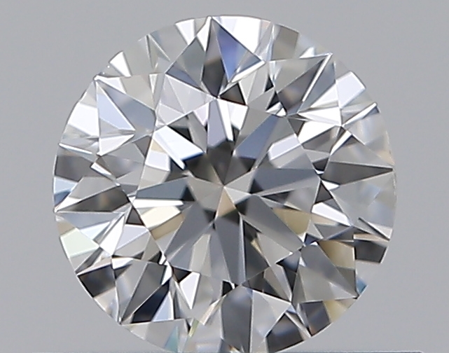 0.5 CaratE-VS2 EX Cut Round Diamond