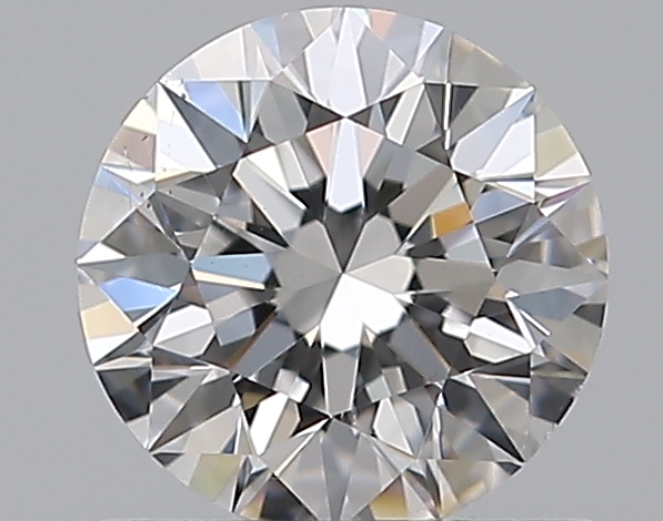 0.7 CaratD-SI1 EX Cut Round Diamond