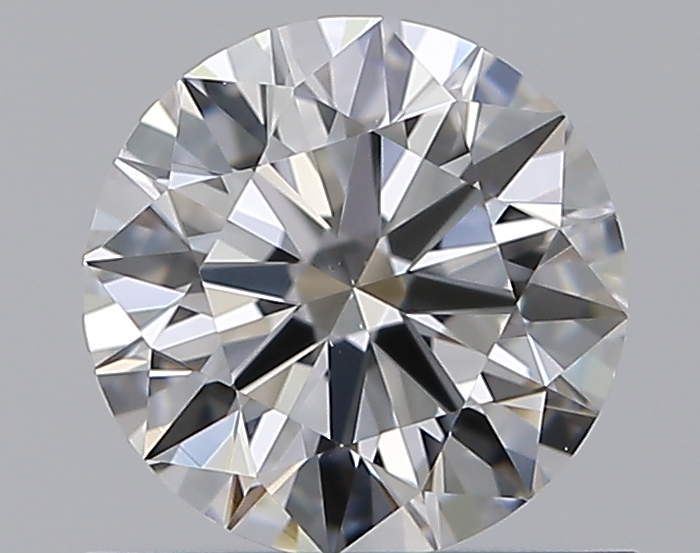 0.7 CaratF-VS1 EX Cut Round Diamond
