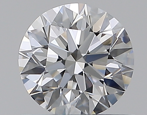0.5 CaratE-VVS2 EX Cut Round Diamond