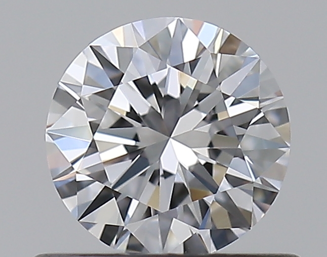 0.5 CaratD-VVS2 EX Cut Round Diamond