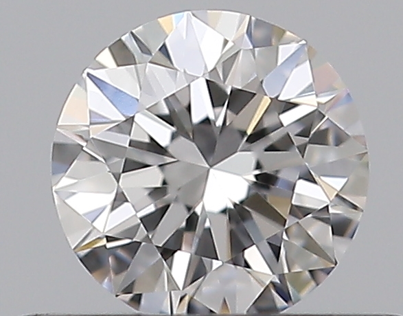 0.33 CaratD-IF EX Cut Round Diamond