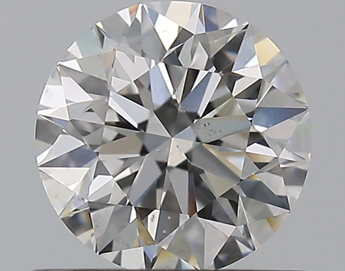 0.7 CaratF-SI2 EX Cut Round Diamond