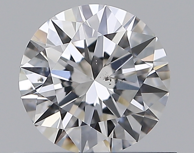 0.55 CaratE-SI1 EX Cut Round Diamond