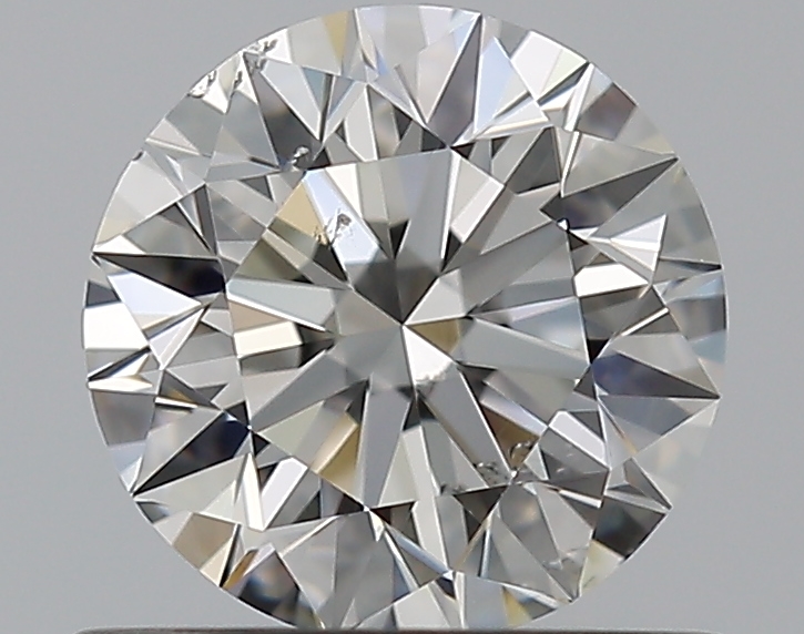 0.75 CaratG-SI1 EX Cut Round Diamond