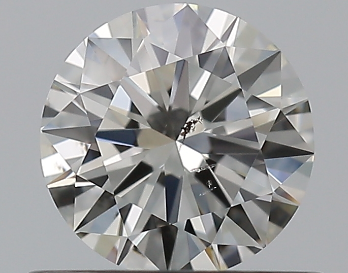0.59 CaratI-SI1 EX Cut Round Diamond