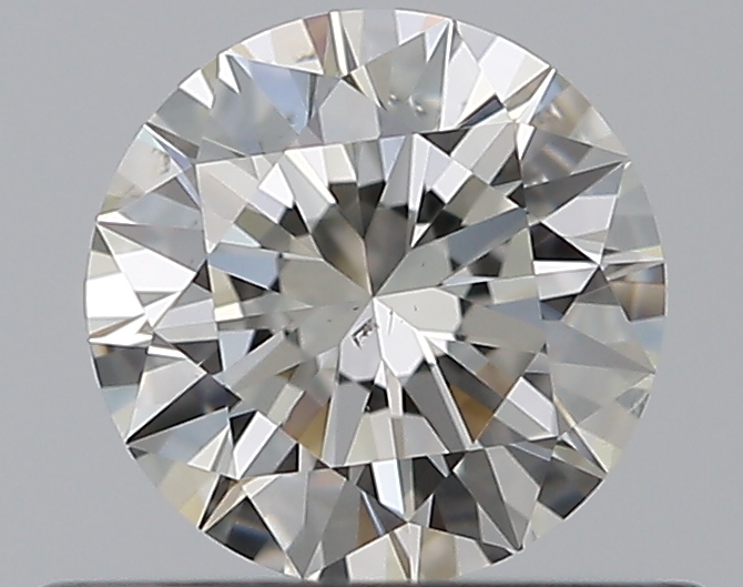 0.5 CaratI-SI2 EX Cut Round Diamond