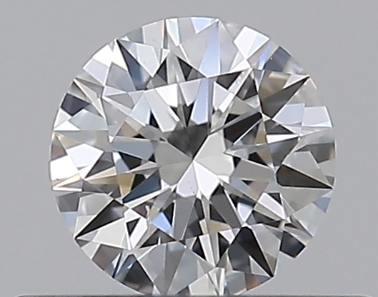 0.3 CaratE-SI1 EX Cut Round Diamond