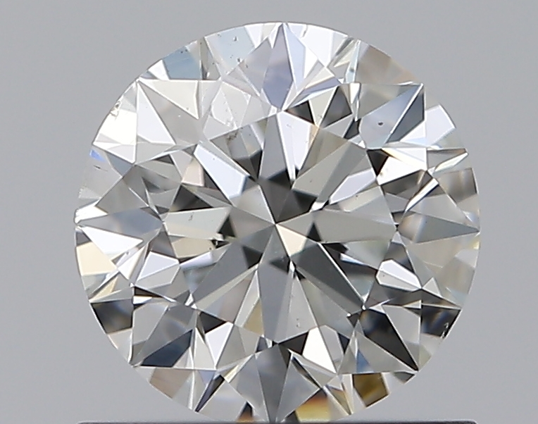 0.81 CaratI-SI1 EX Cut Round Diamond