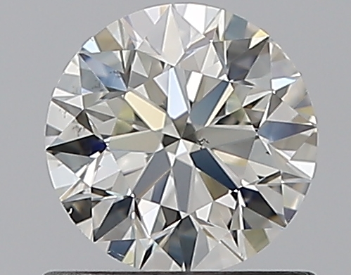 0.8 CaratJ-SI1 EX Cut Round Diamond