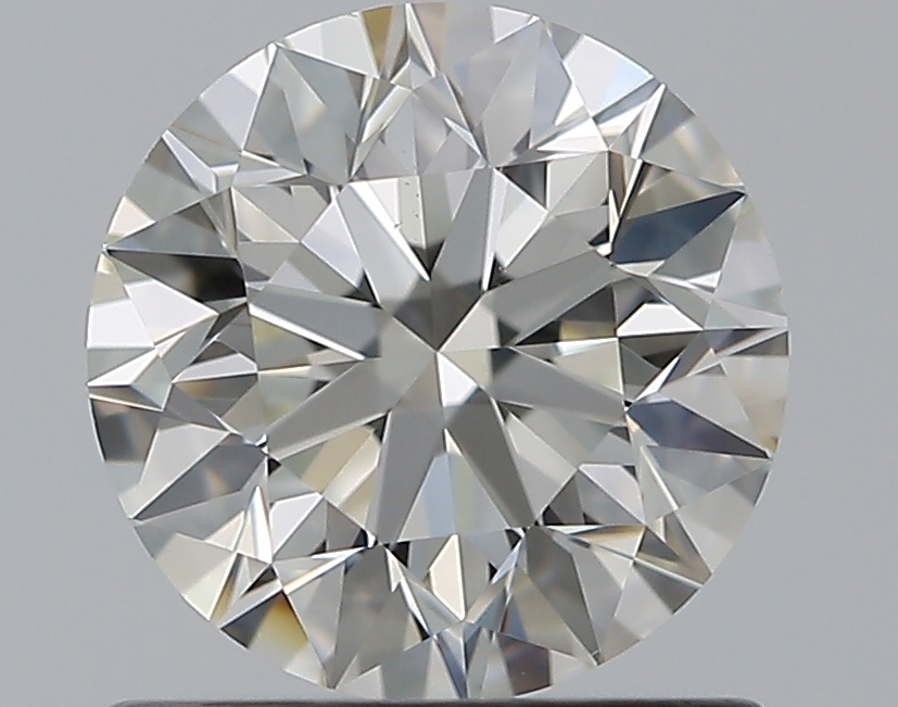 1 CaratJ-VS2 EX Cut Round Diamond