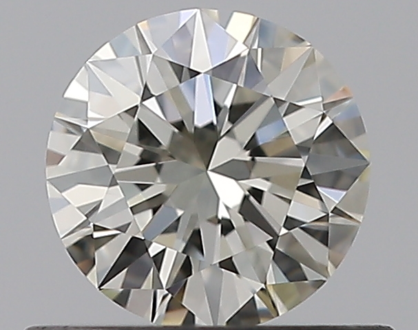 0.5 CaratK-VVS2 EX Cut Round Diamond