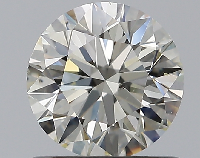 0.8 CaratL-SI2 EX Cut Round Diamond