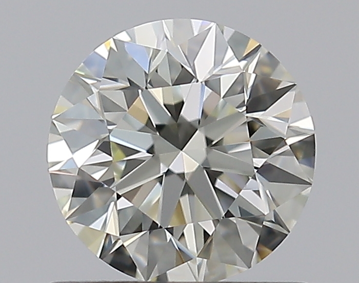0.7 CaratL-VVS2 EX Cut Round Diamond