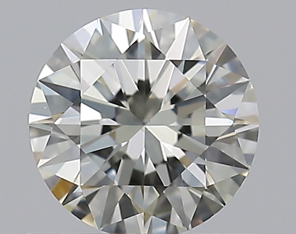 0.5 CaratL-VS2 EX Cut Round Diamond