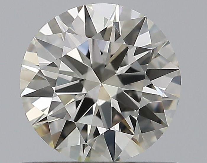 0.53 CaratL-VVS2 EX Cut Round Diamond