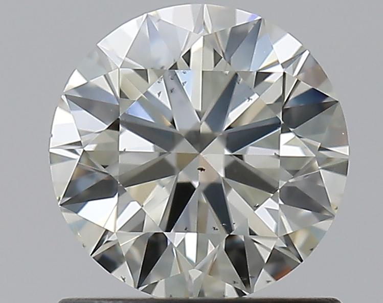0.9 CaratL-SI1 EX Cut Round Diamond