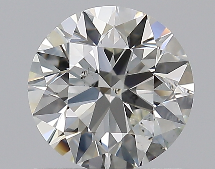 0.8 CaratJ-SI2 EX Cut Round Diamond