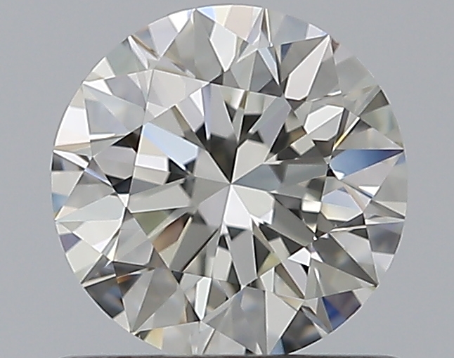 0.7 CaratJ-VS1 EX Cut Round Diamond
