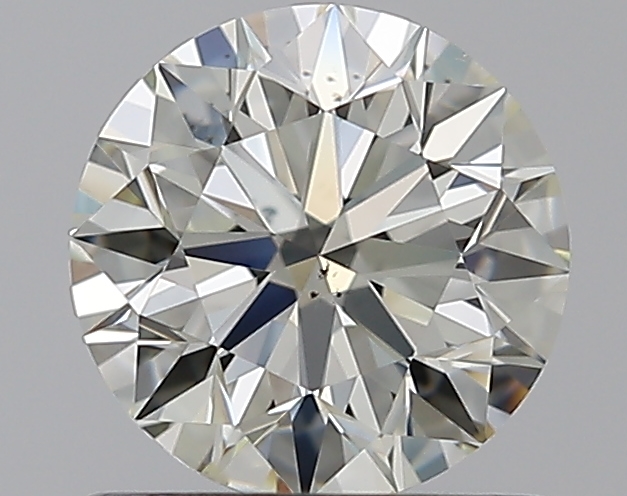 0.9 CaratL-SI1 EX Cut Round Diamond