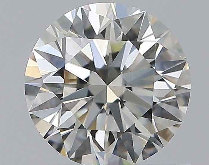 0.75 CaratJ-VVS2 EX Cut Round Diamond
