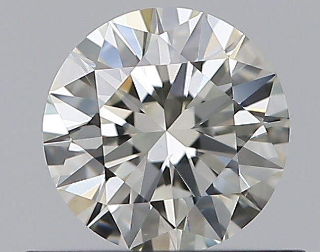 0.5 CaratL-VS2 EX Cut Round Diamond