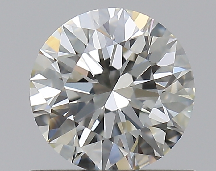 0.7 CaratJ-VVS2 EX Cut Round Diamond