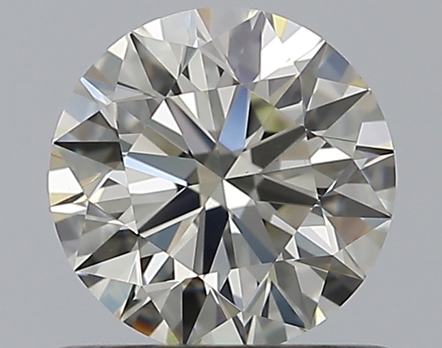 0.7 CaratL-VS1 EX Cut Round Diamond