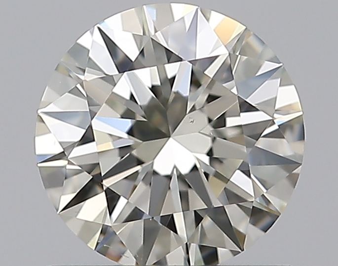 0.7 CaratL-VS2 EX Cut Round Diamond